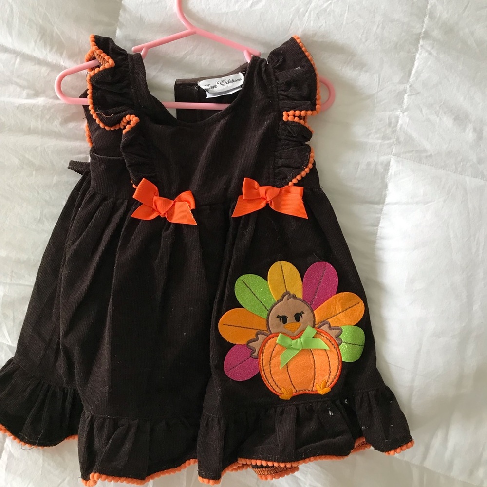 Thanksgiving dress - toddler
